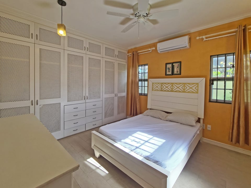 Spacious bedroom