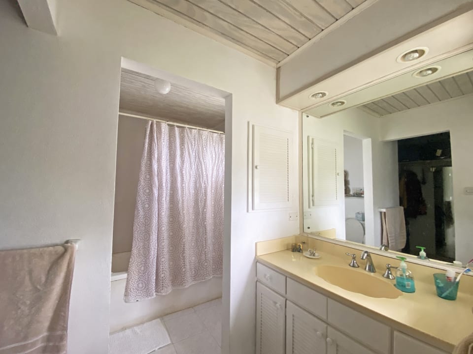 Ensuite bathroom off the primary bedroom