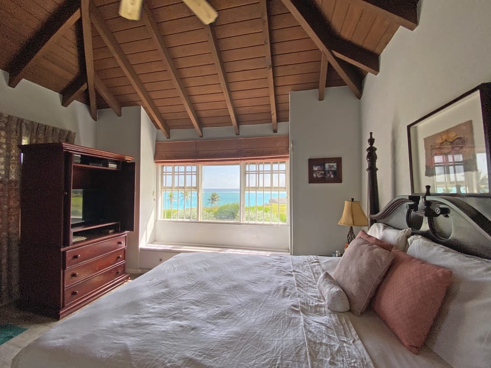 Primary bedroom with a lovely bay window