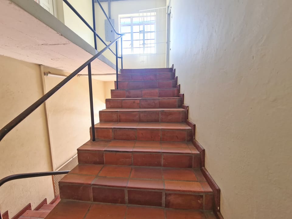 Stairway to first floor