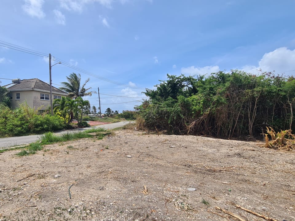 Land looking towards the sea