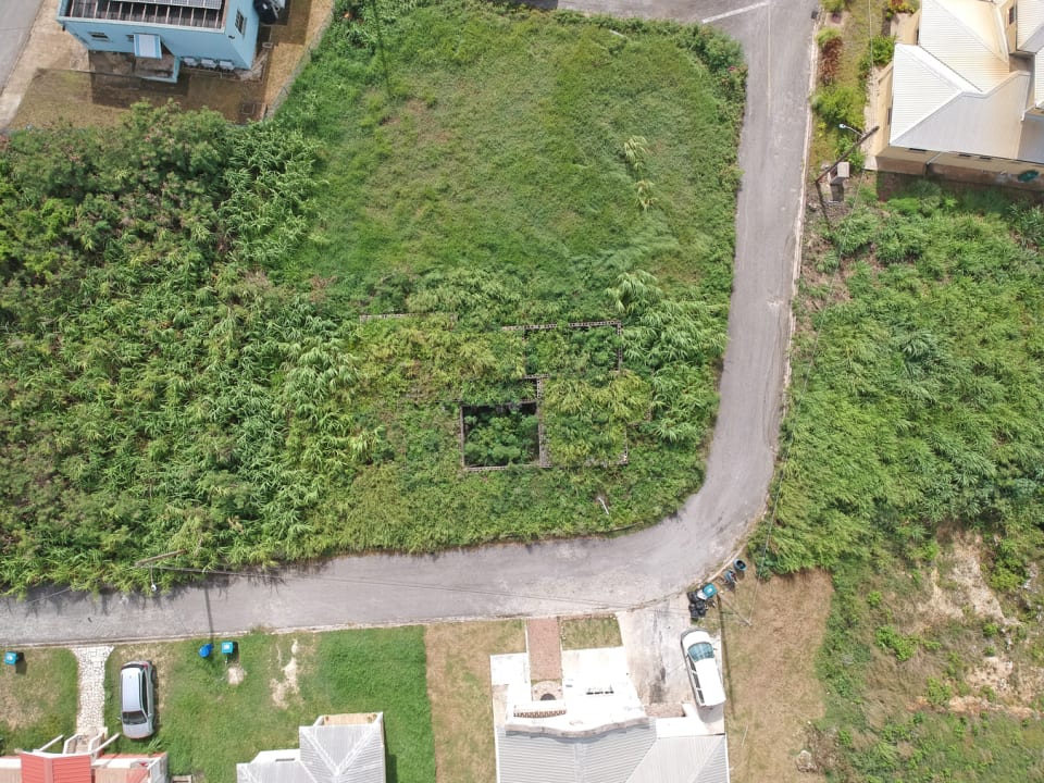 Aerial view of Frenchs Gardens Lot 22