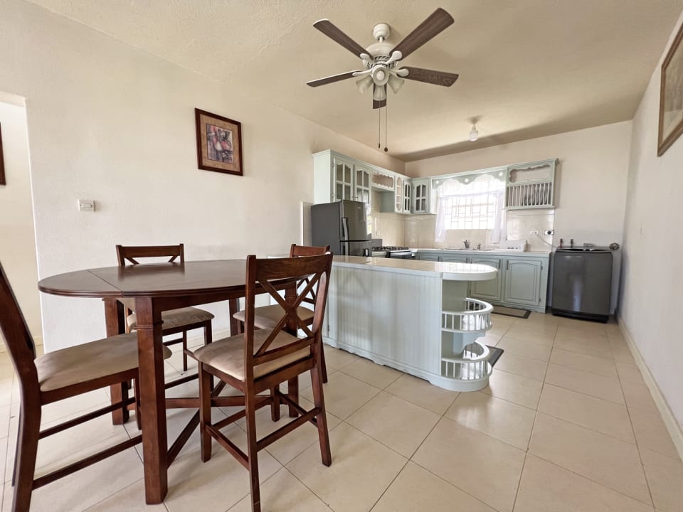 Dining and Kitchen Area