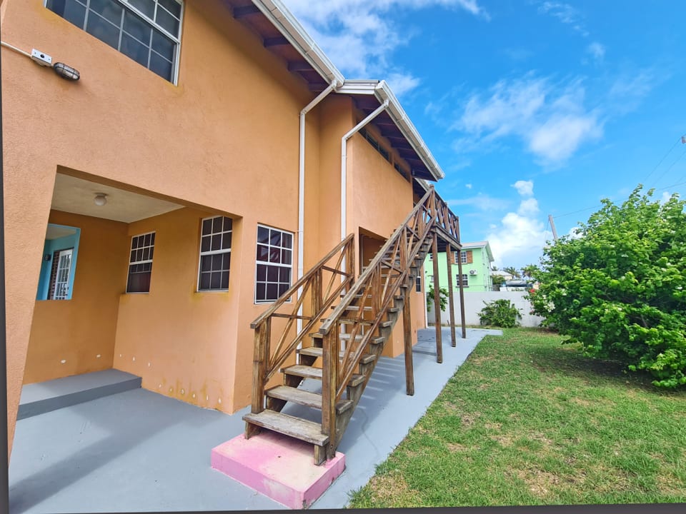 Entrance to upstairs unit