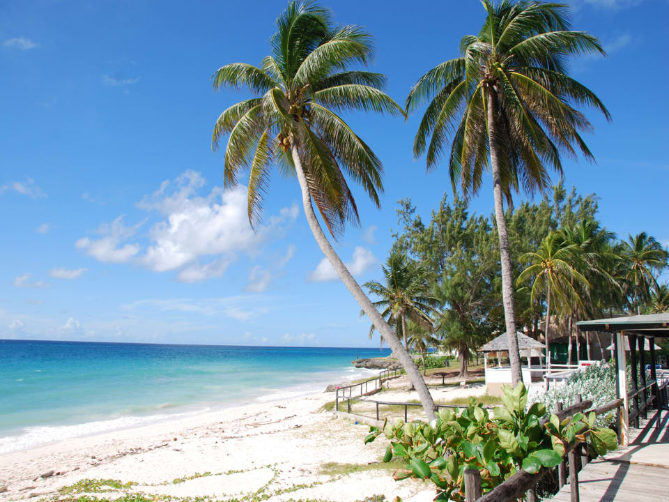 Silver sands beach, walking distance away