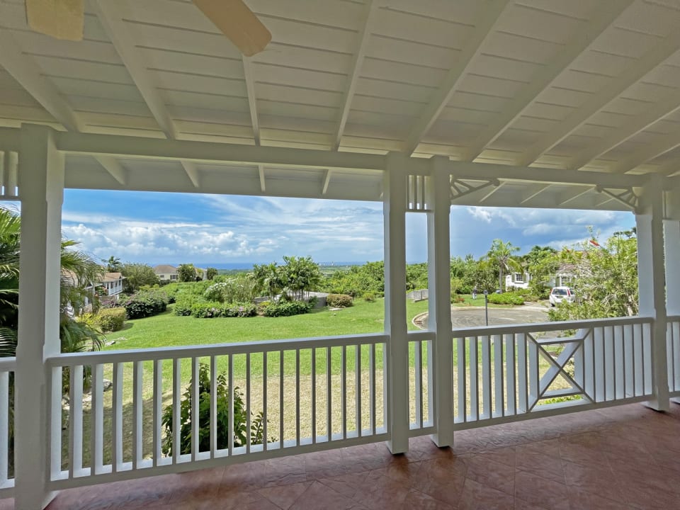 Front patio with ocean views