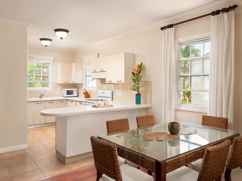 Dining and Kitchen areas