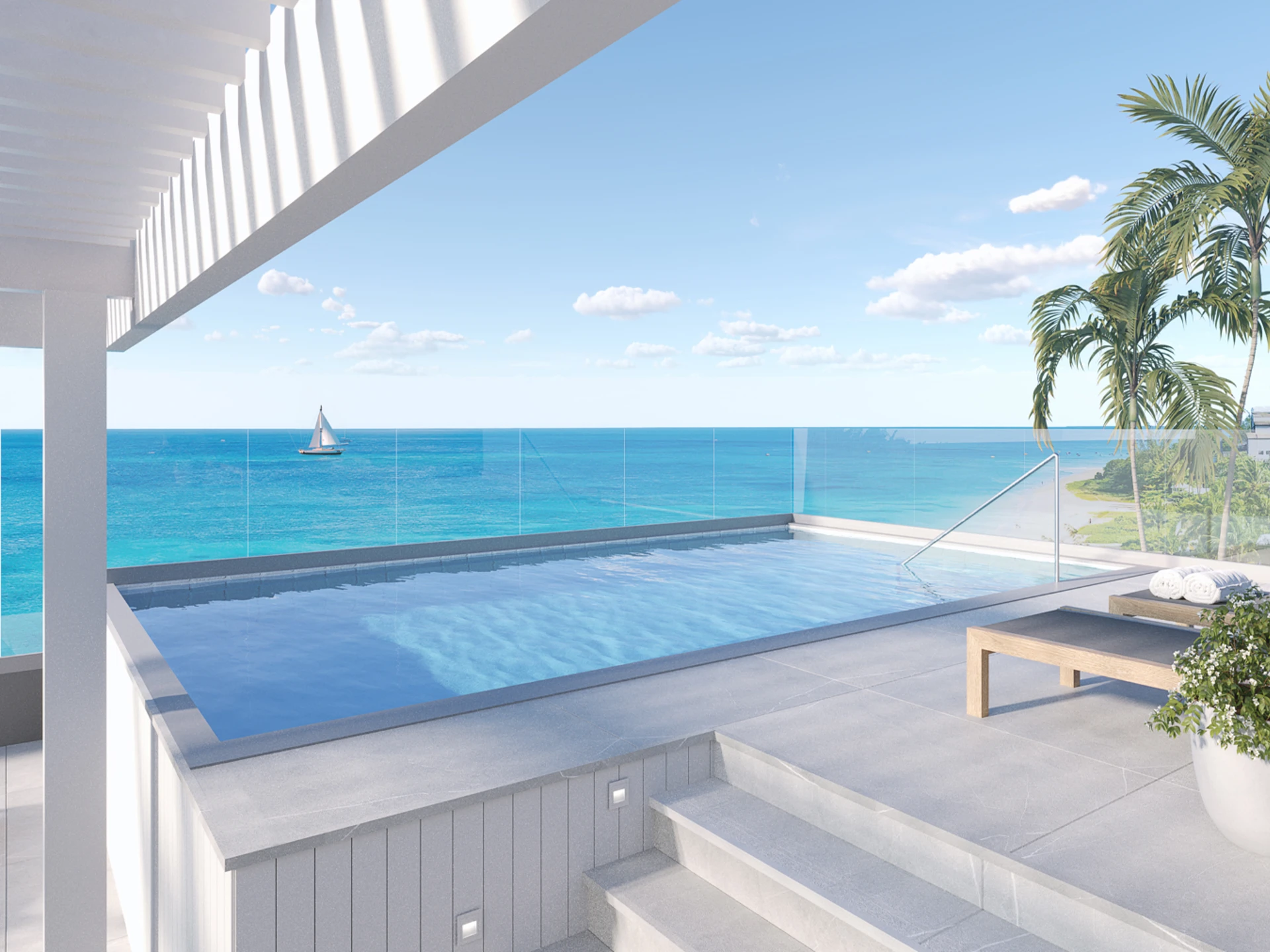 Aspire: Sky Lounge pool.