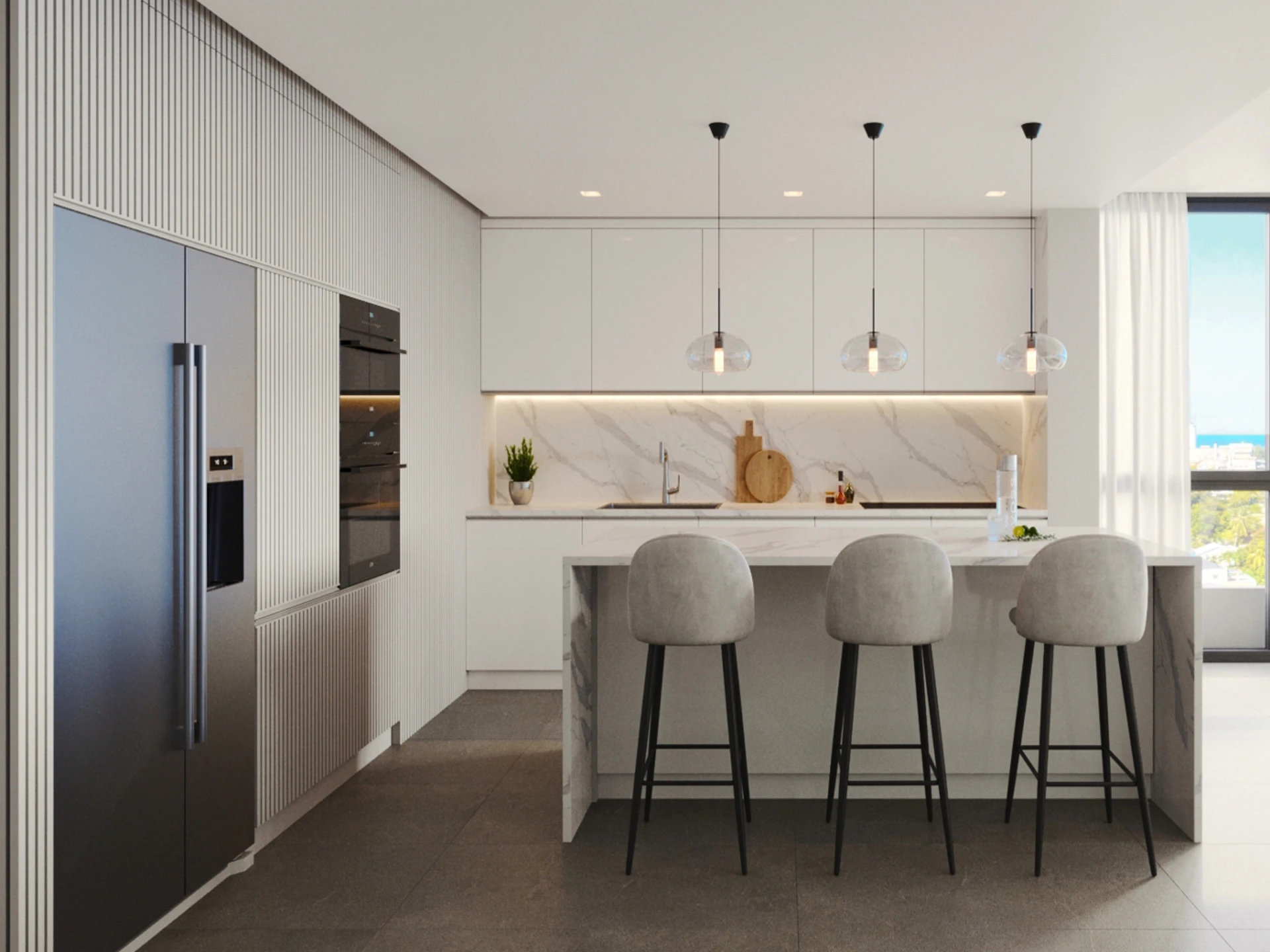 Aspire: Kitchen with high end appliances