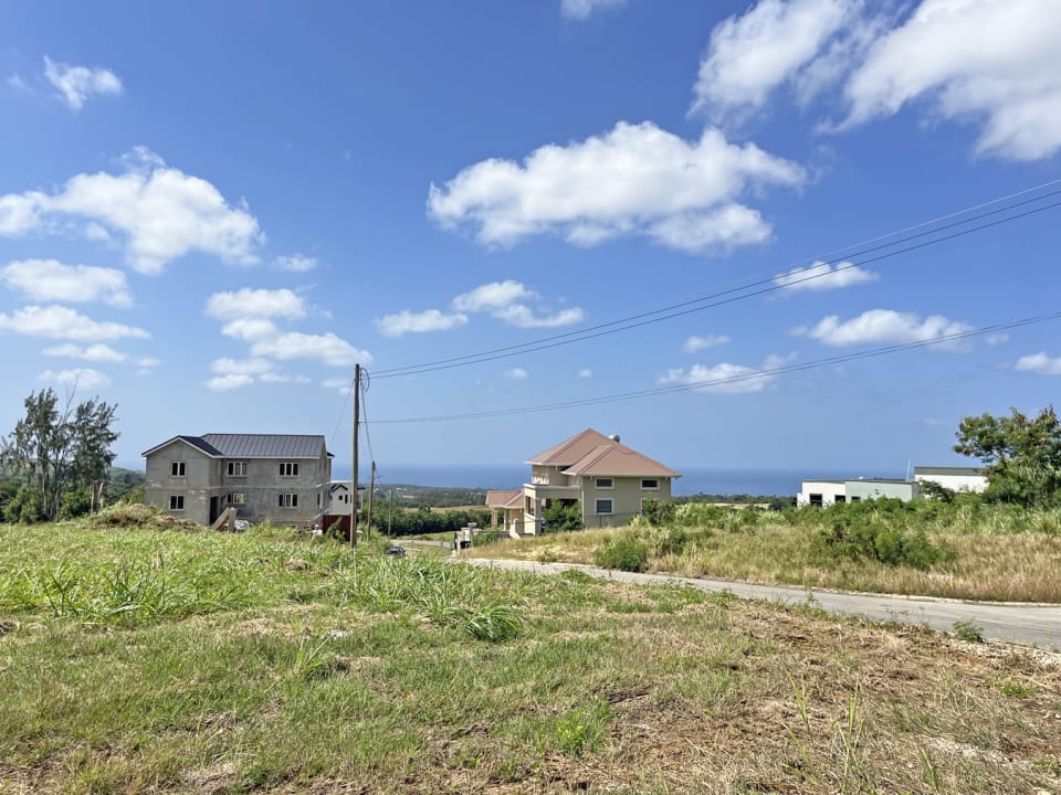 Existing homes within Sunset Views.