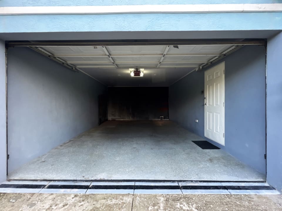 Enclosed Garage