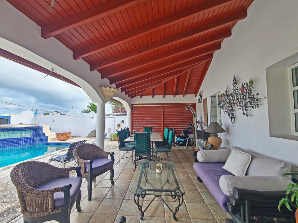 Covered patio