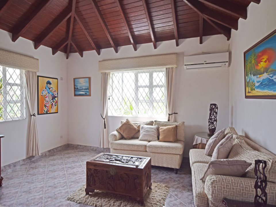 Lounge in primary bedroom