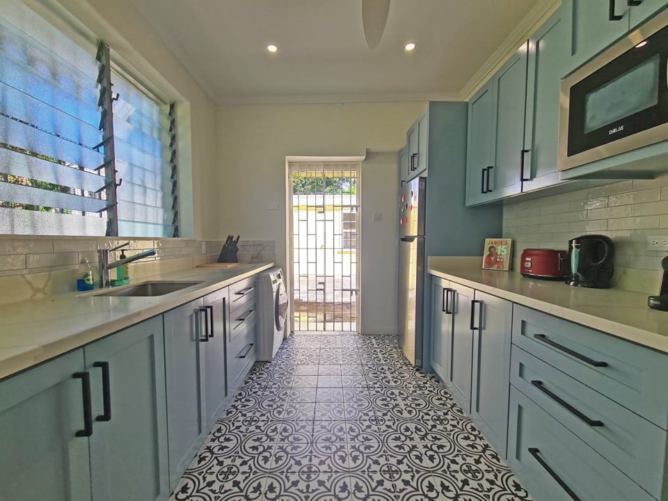 Bright and airy kitchen