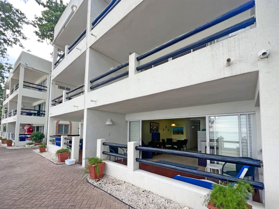 Private Balcony Elevation of the building