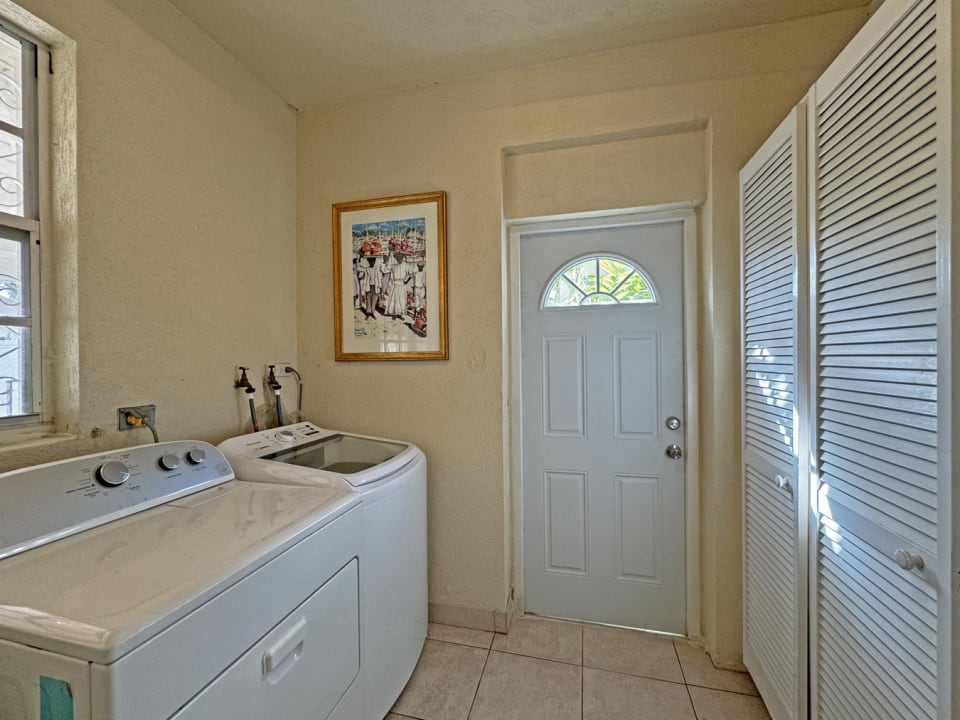 Laundry area