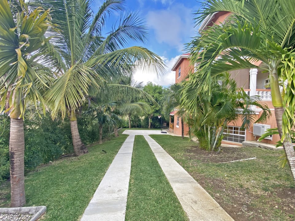 Walkway to Apartment