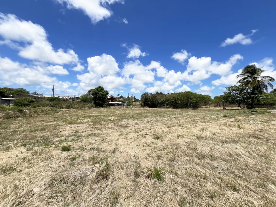 Lot facing West