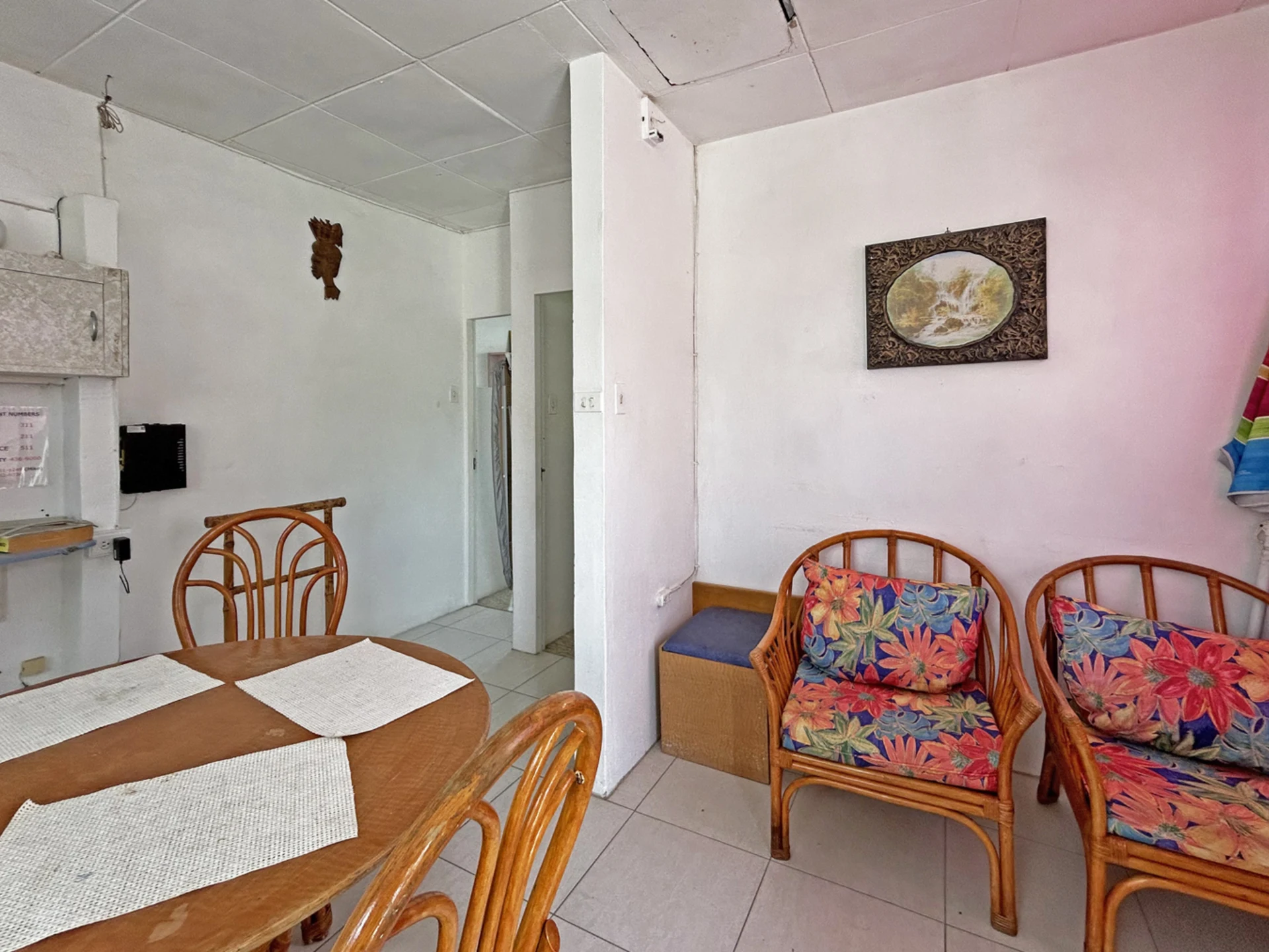 Open plan living