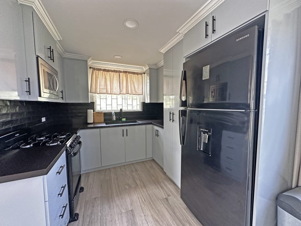 open-plan Kitchen