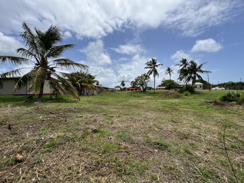 Land Facing west