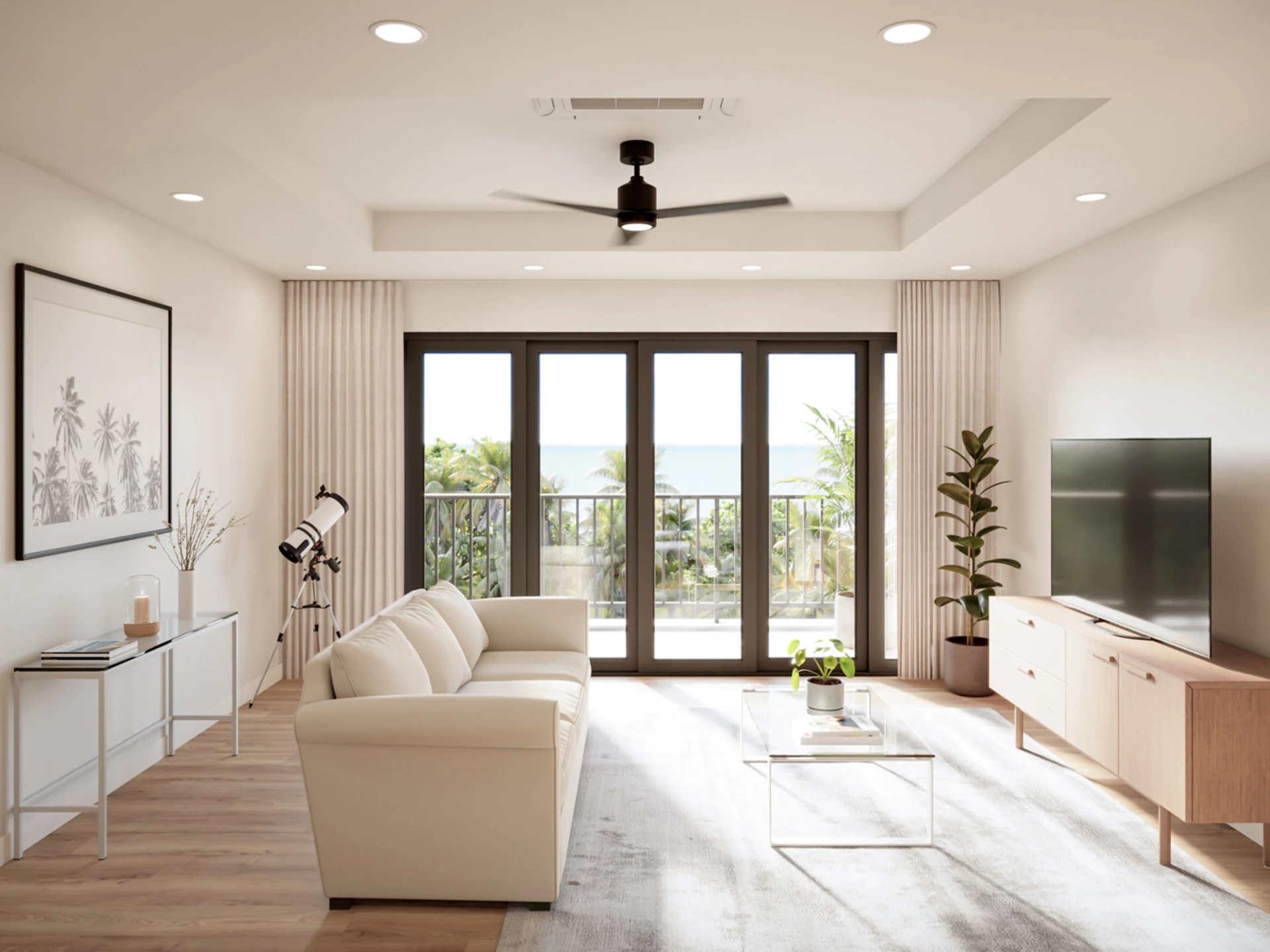 Typical A/C living area