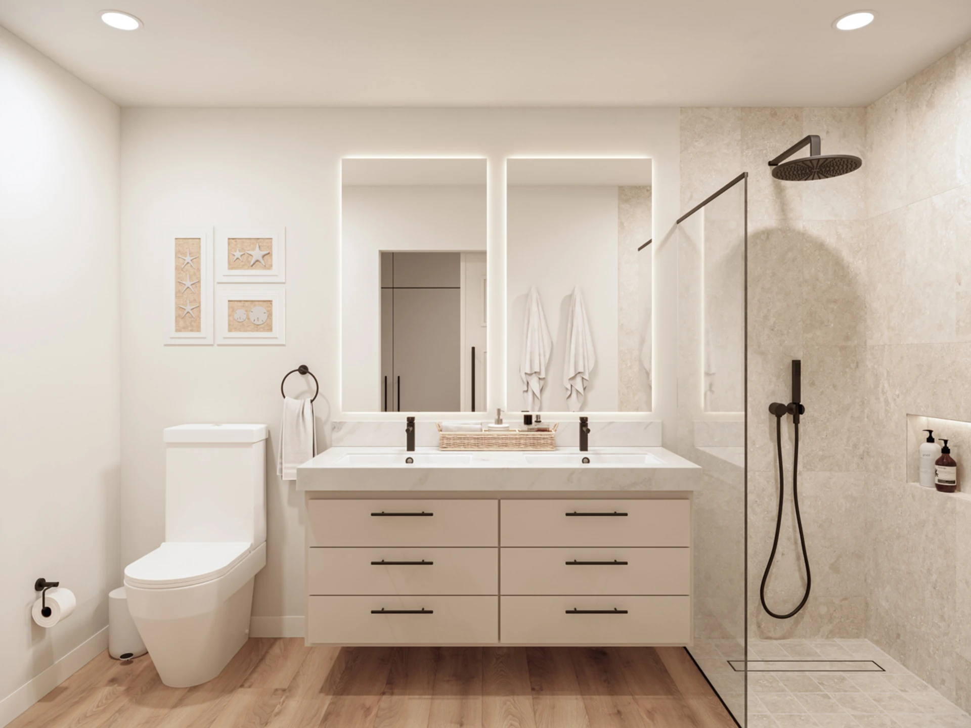 Modern bathroom