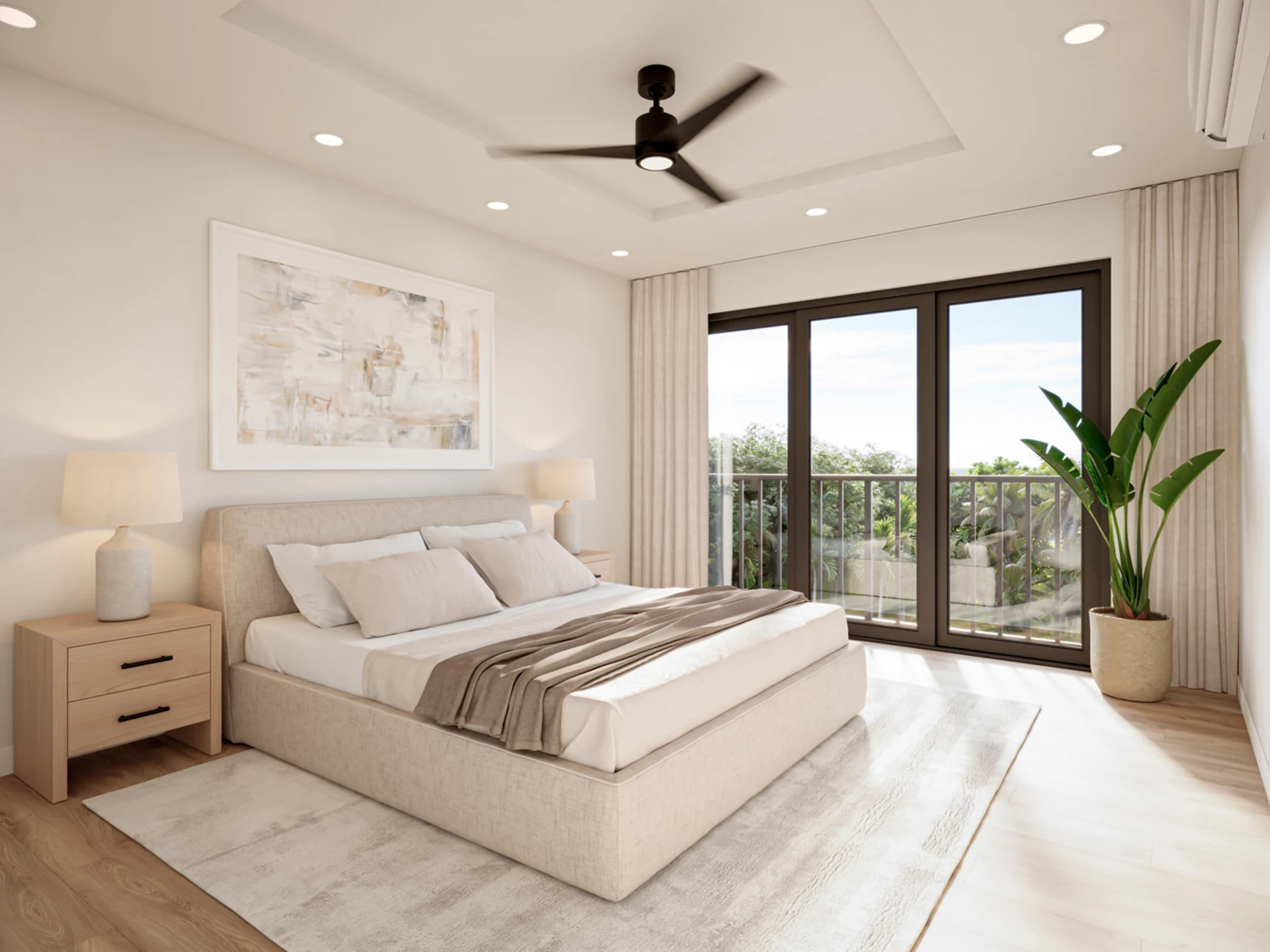 Master Bedroom with ensuite and closet