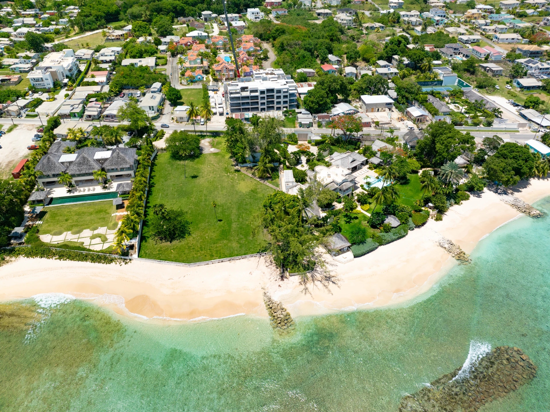 Steps away from the beach