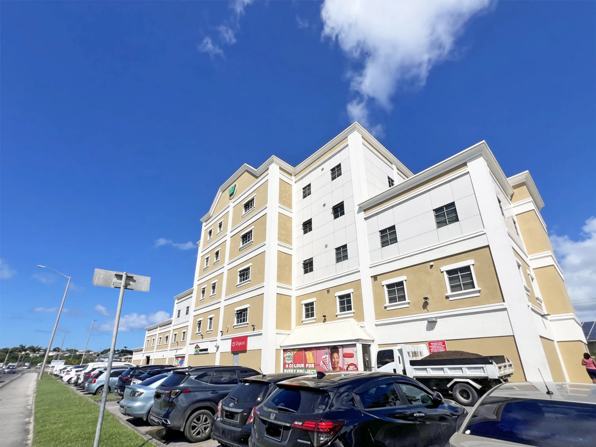 Front Elevation of Williams Towers