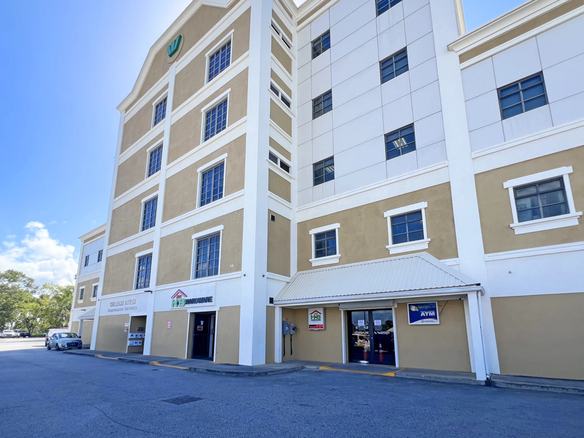 Entrance to Building - North End