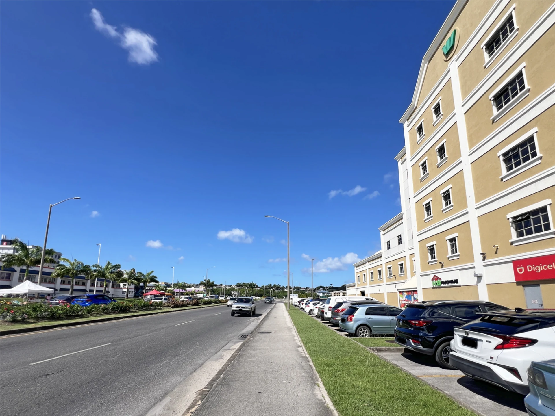 Streetscape from ABC HWY