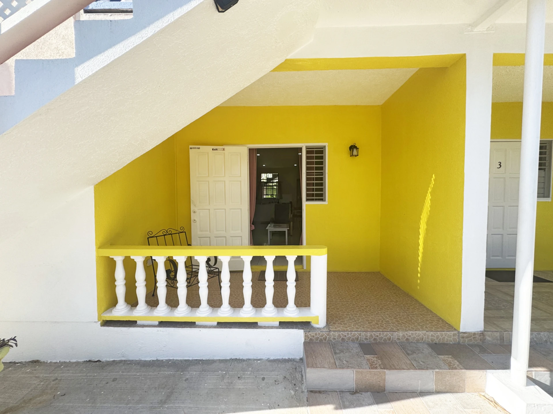 Front patio