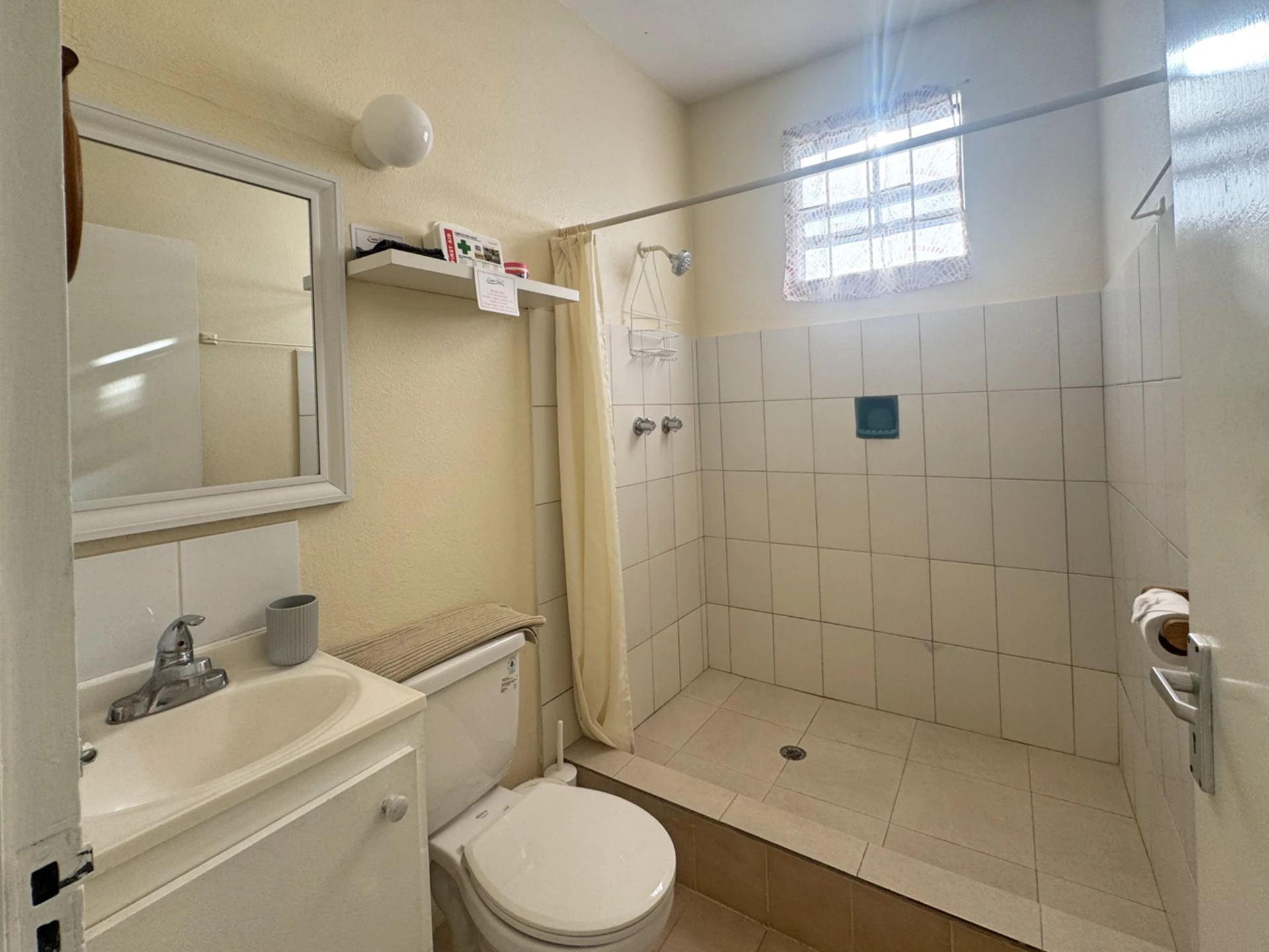 Shared bathroom