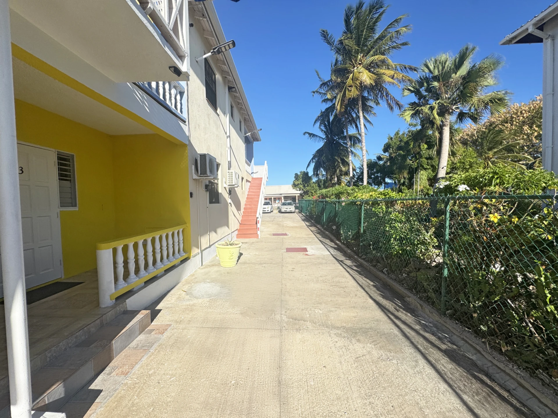 Back of the property