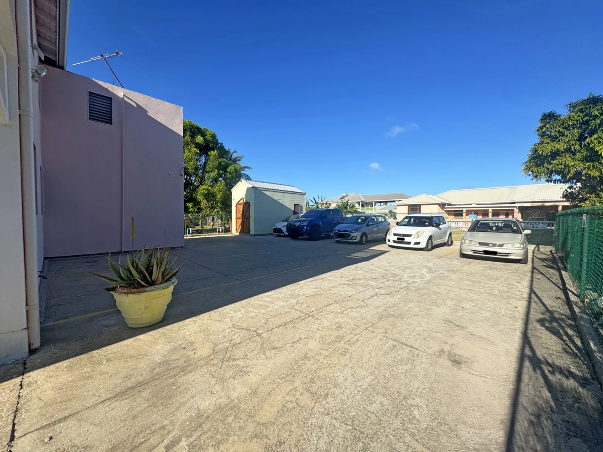 Ample parking