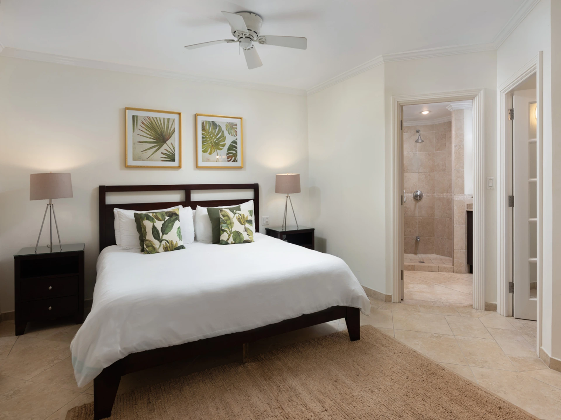 Bedroom 2 with walk-in closet and en-suite bathroom