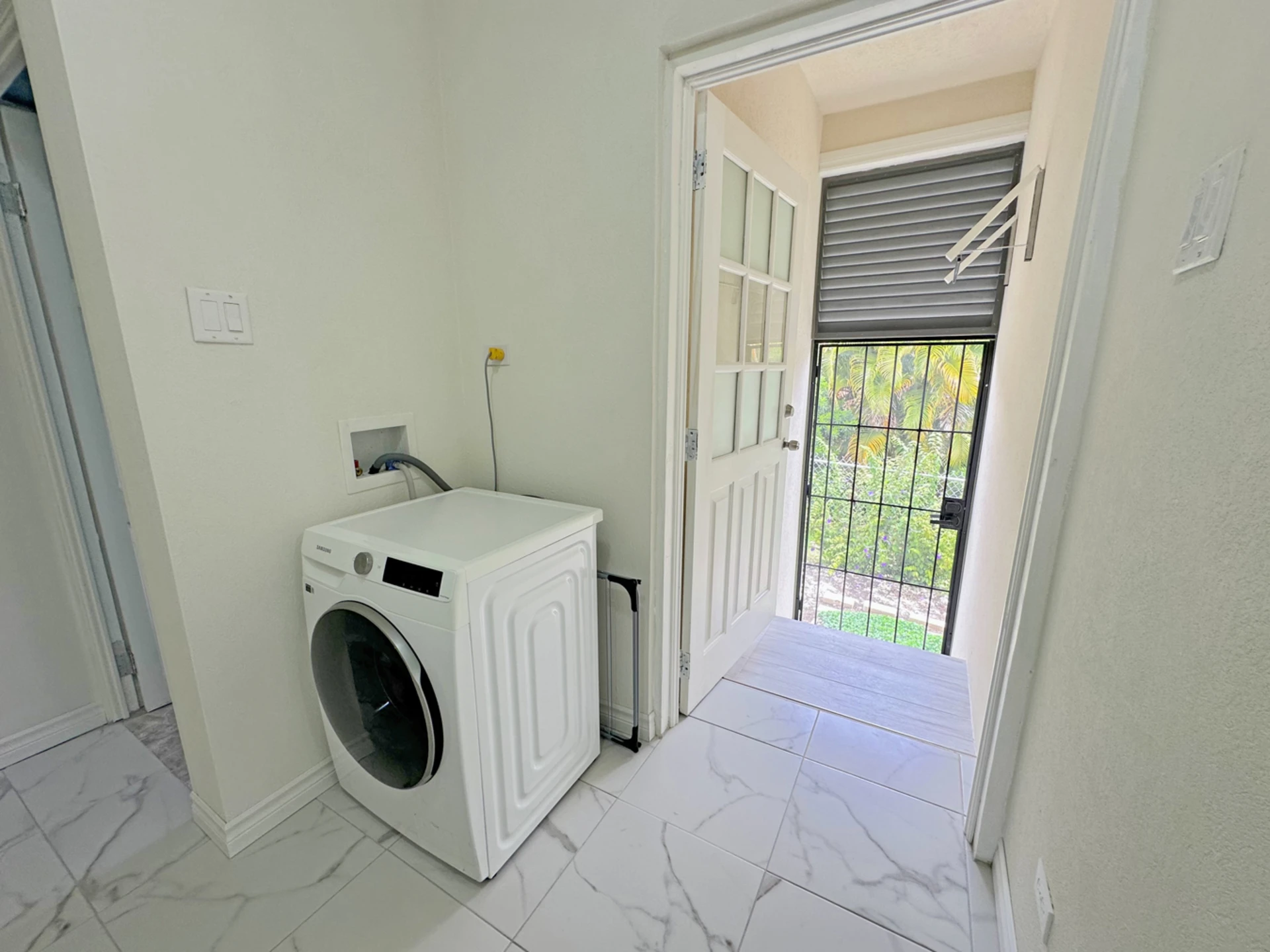 Laundry Area with external access