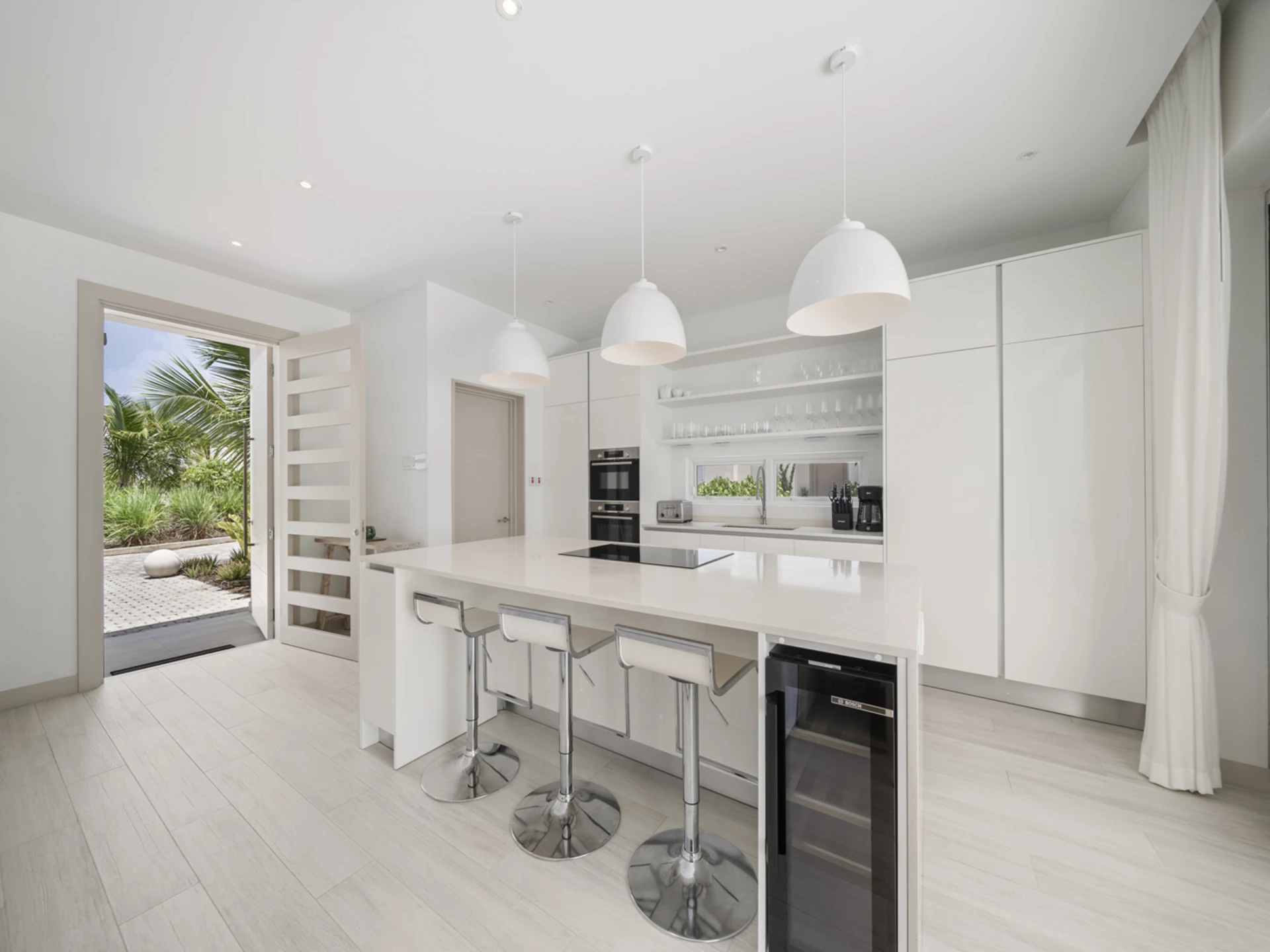 Modern fully equipped kitchen