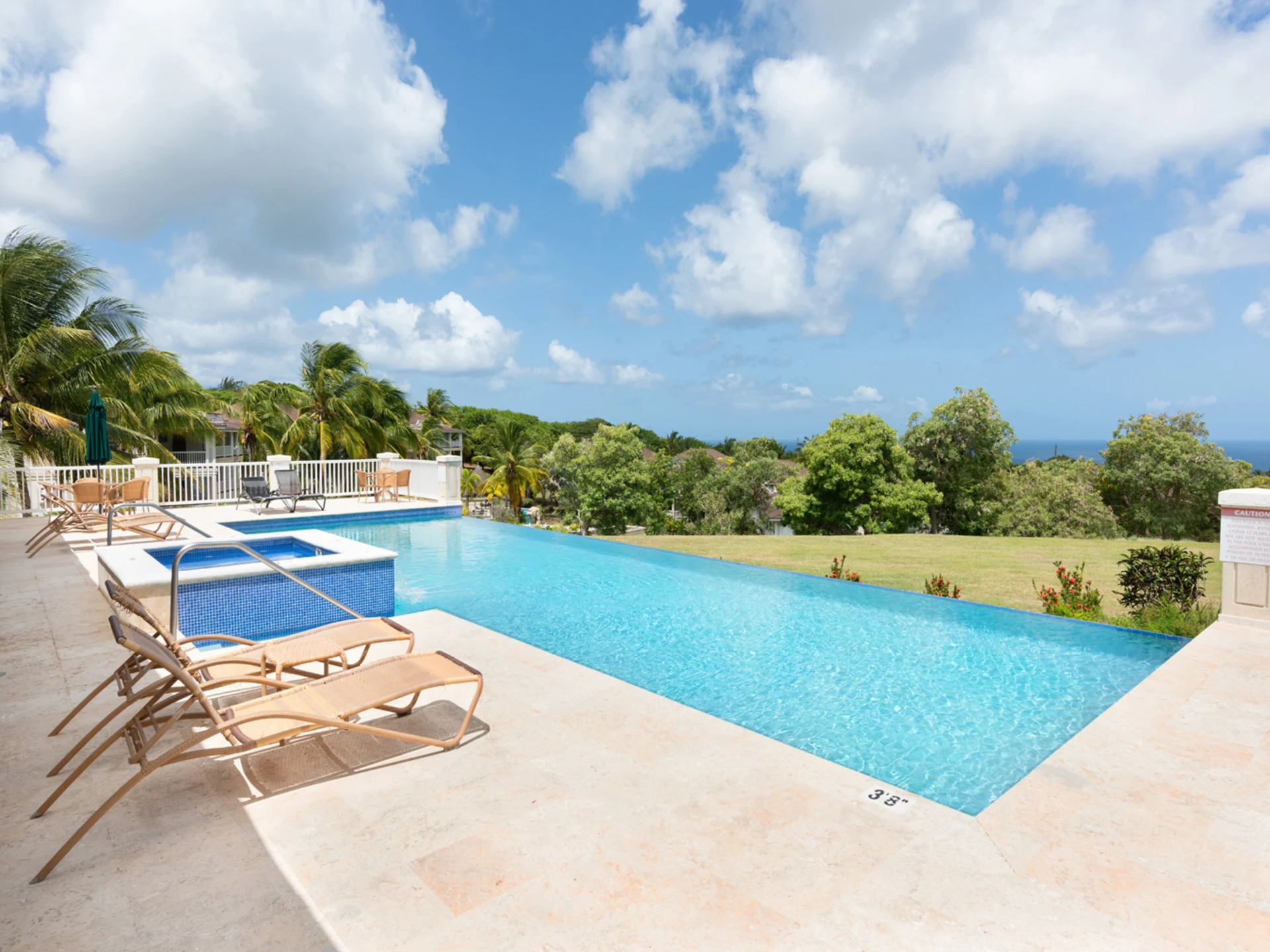 Second communal pool in club house