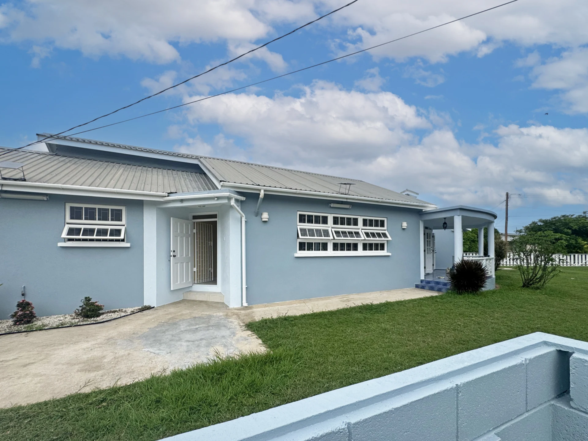 Exterior of property