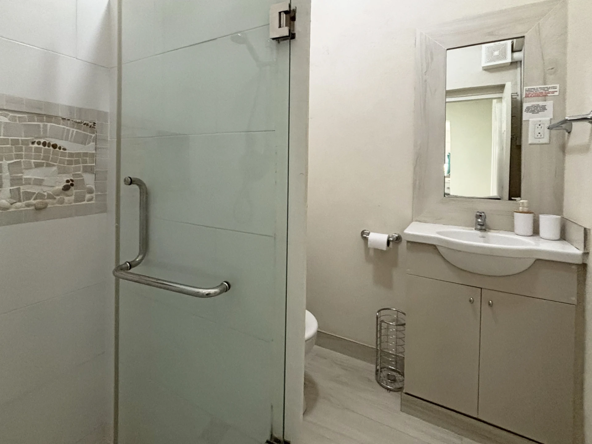 En Suite Shower to Apt