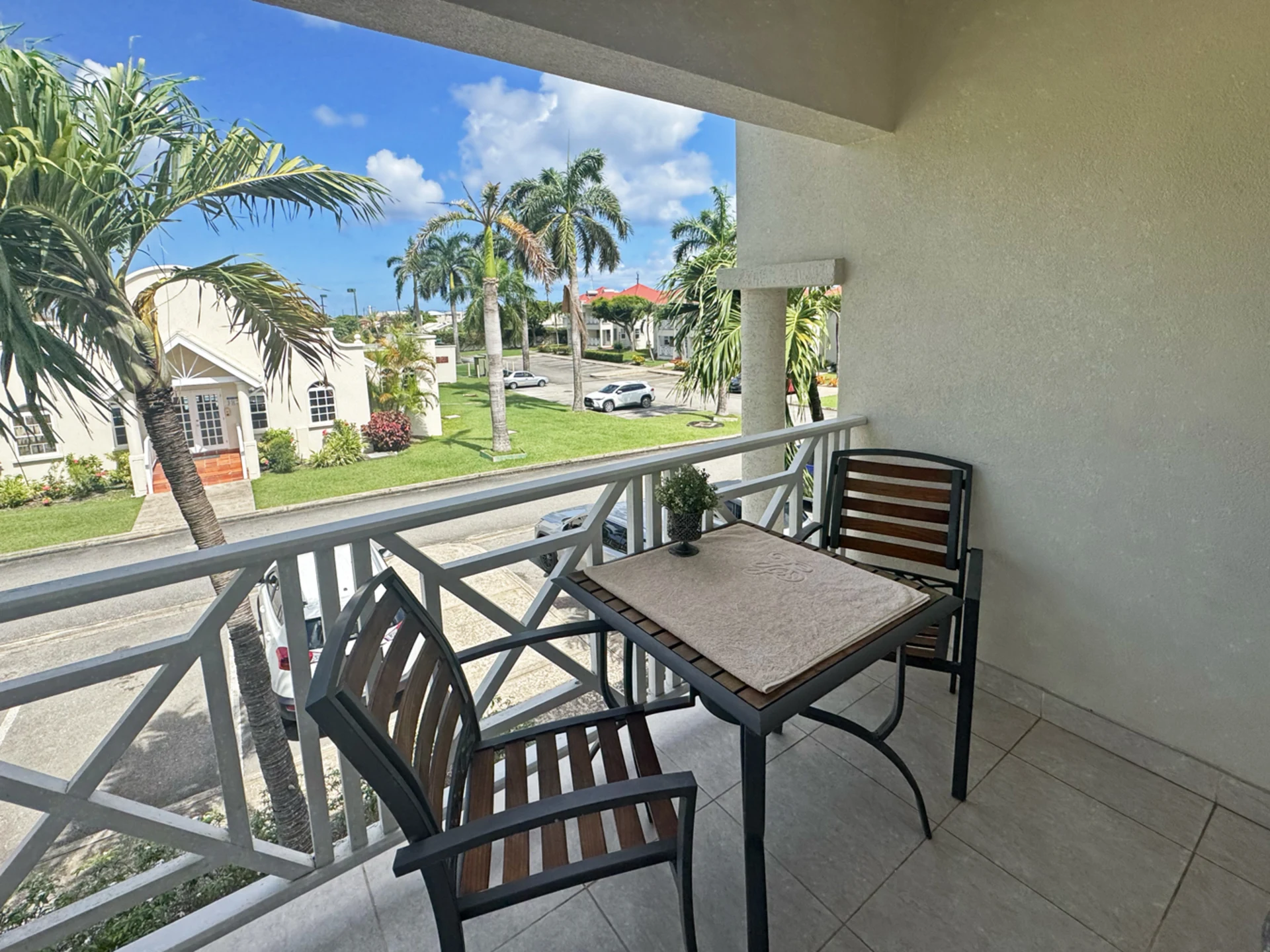 Covered front patio