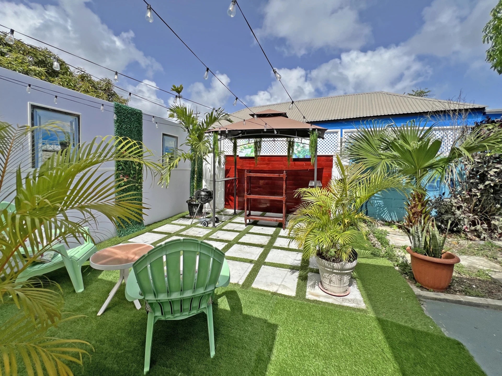 Enclosed Garden area