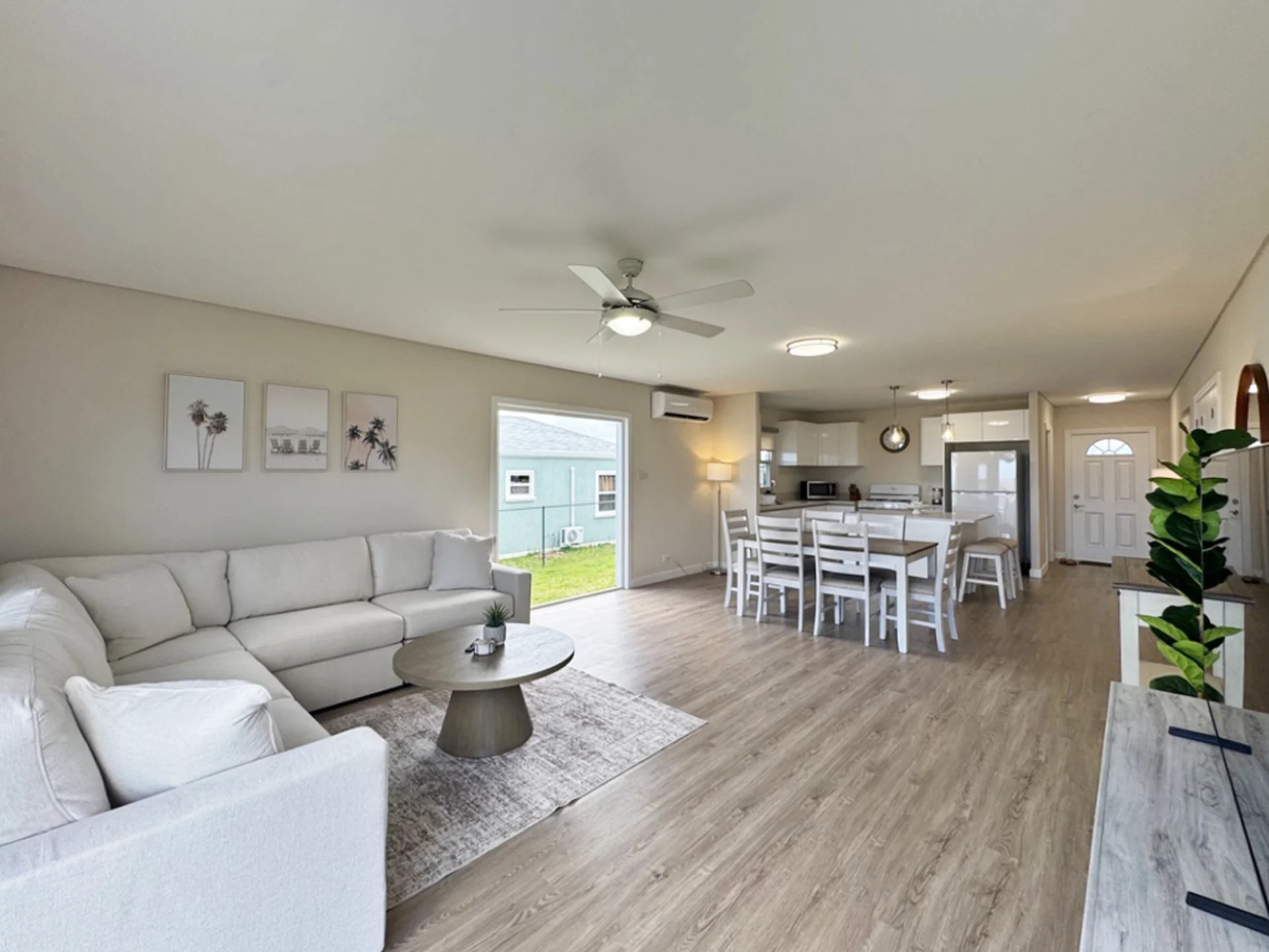 Tastefully furnished