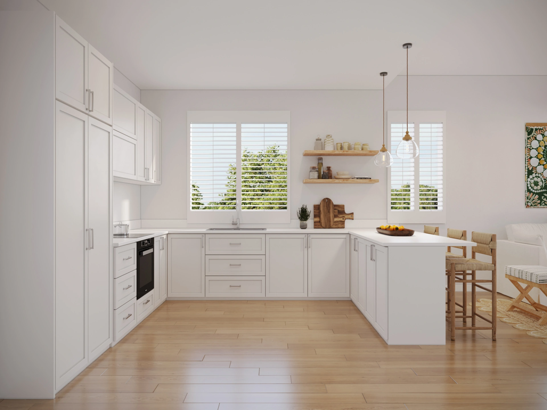 Render - Modern kitchen