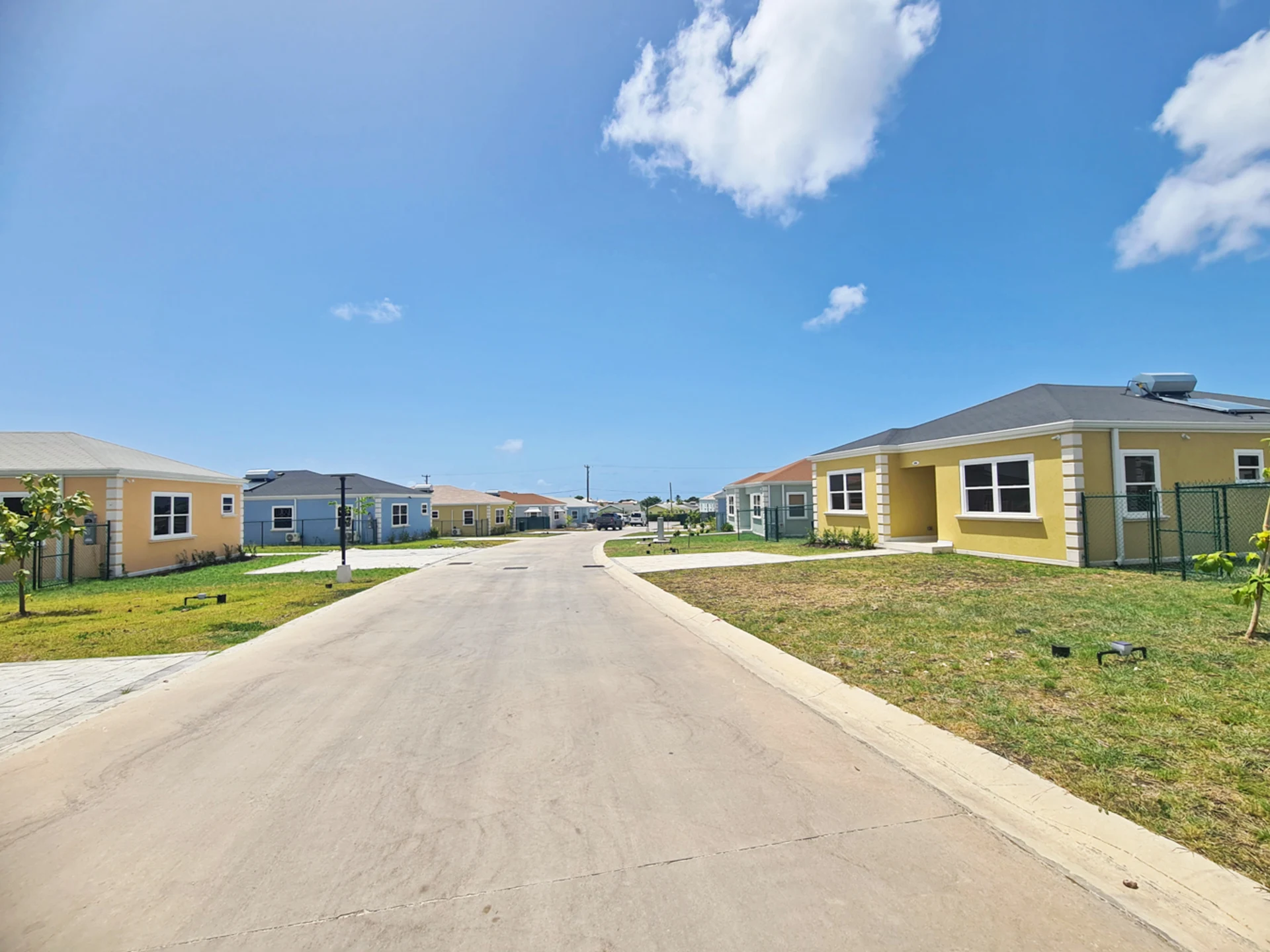 Streetscape - close to the entrance of Sugar Apple