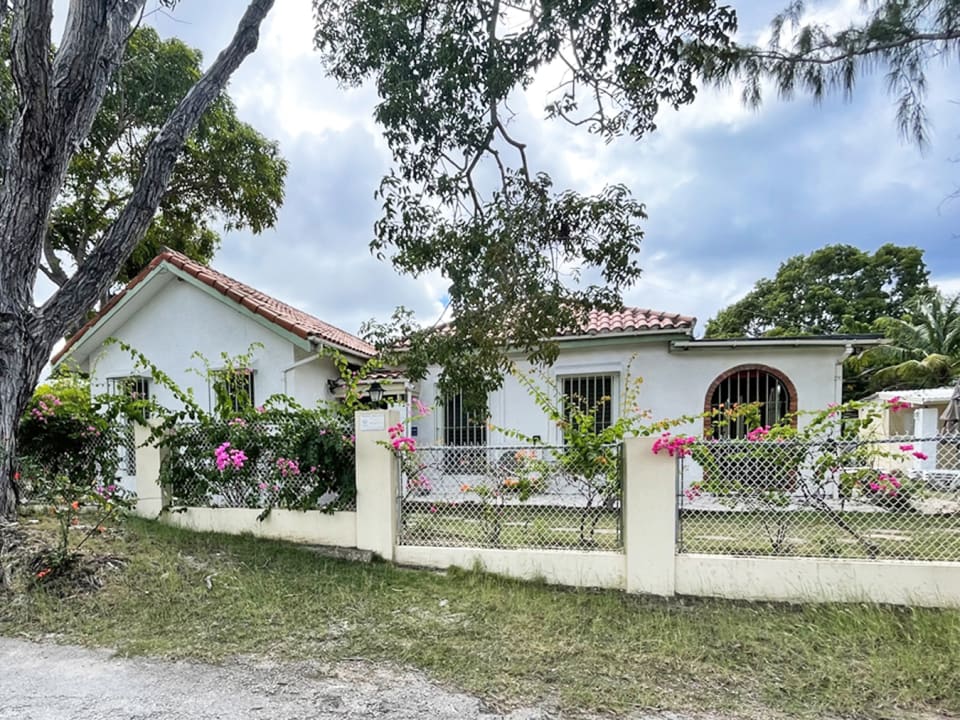 Roadside View of House