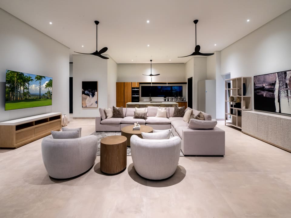 Living room and Kitchen