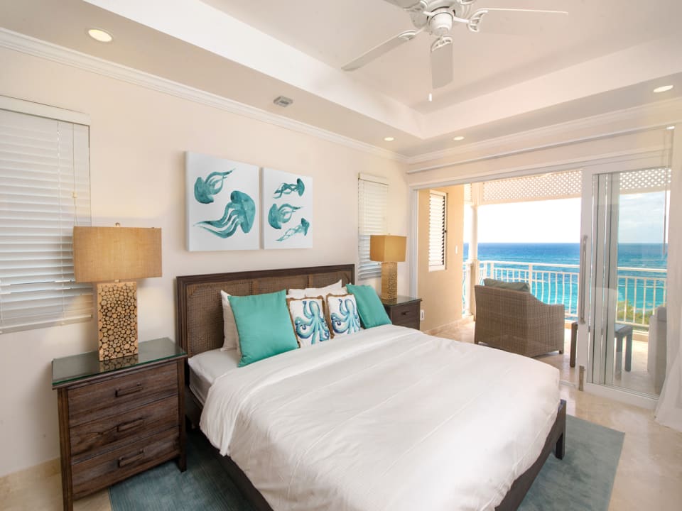 Bedroom with a Sea View